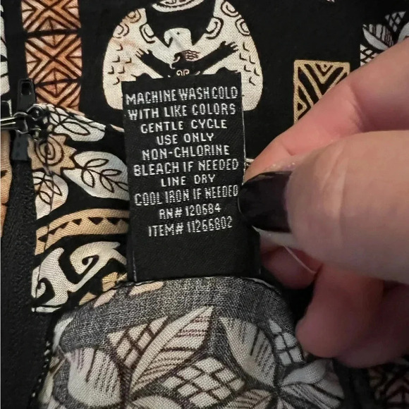 Disney Moana Print Retro Hawaii Wrap Skirt Size Small - Picture 10 of 10